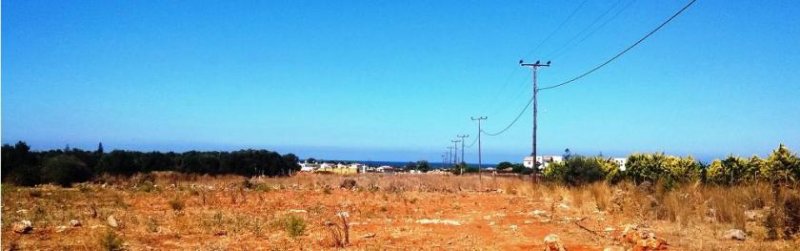 Stavros Kreta, Stavros: Grundstück zu verkaufen, nur wenige Meter vom Strand entfernt Grundstück kaufen